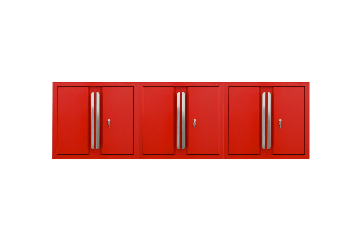 Pro Series 24 Drawer Workbench Package - Workbench, Wall Cabinets & Locker Cabinets - Dragonfire Tool Storage