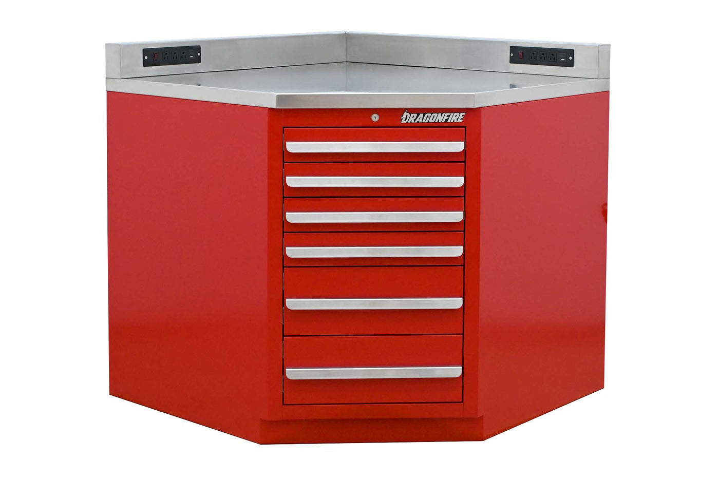 Dragonfire Pro Series Lower Corner Cabinet - Dragonfire Tool Storage