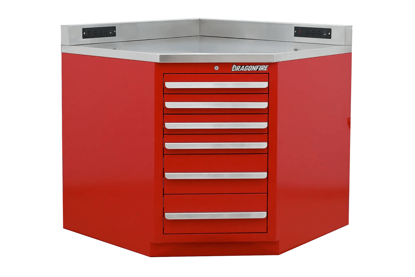 Dragonfire Pro Series Lower Corner Cabinet - Dragonfire Tool Storage