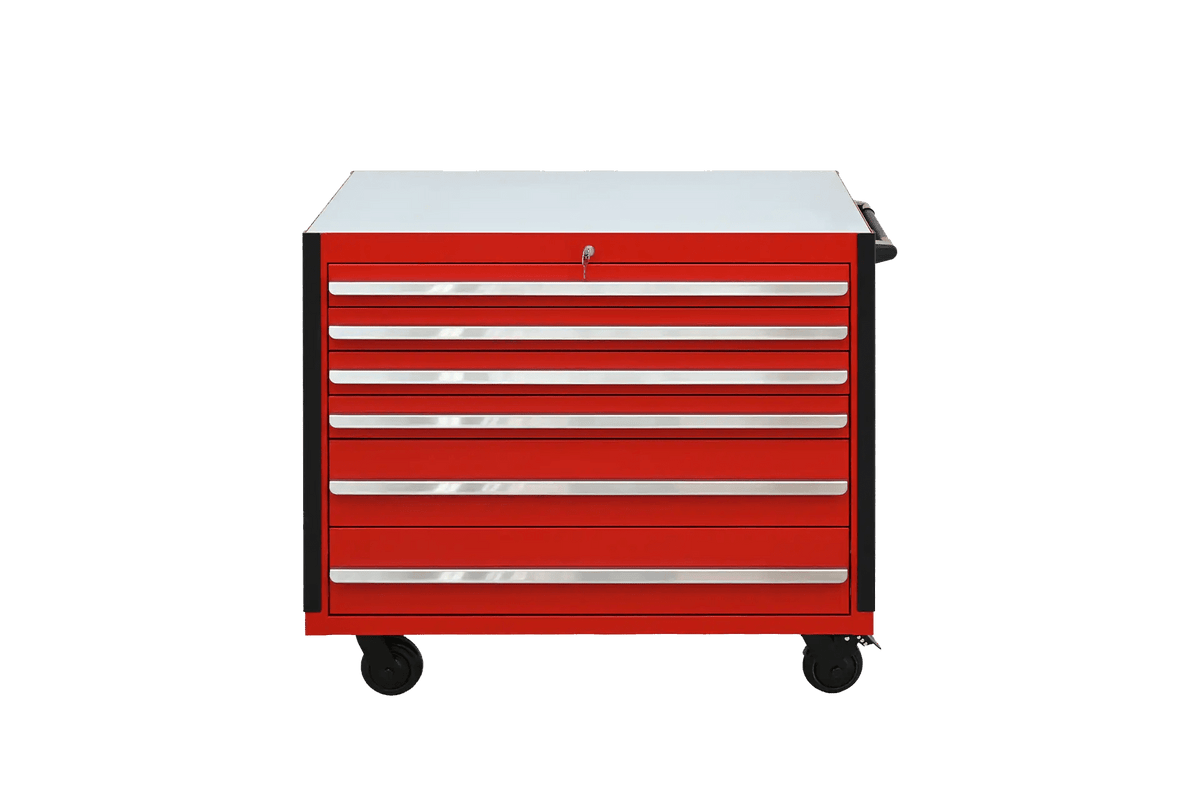 Pro Series 6 Drawer 43-1/2" Rolling Tool Cabinet - Dragonfire Tool Storage