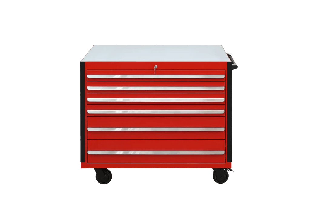 Pro Series 6 Drawer 43-1/2" Rolling Tool Cabinet - Dragonfire Tool Storage