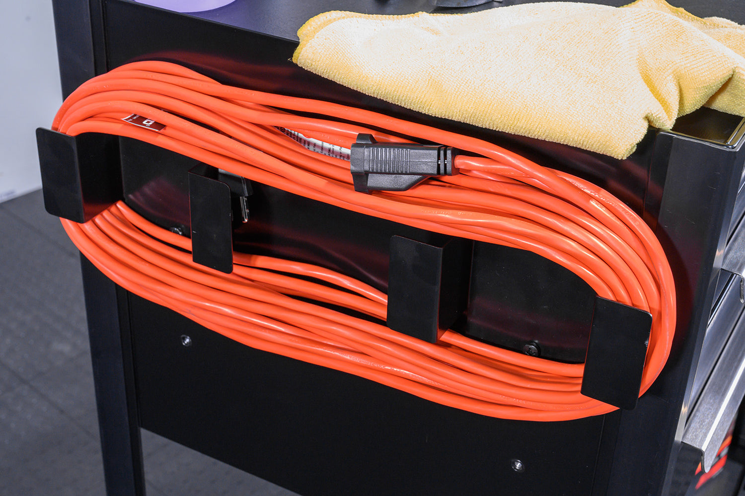 Side mounted accessories