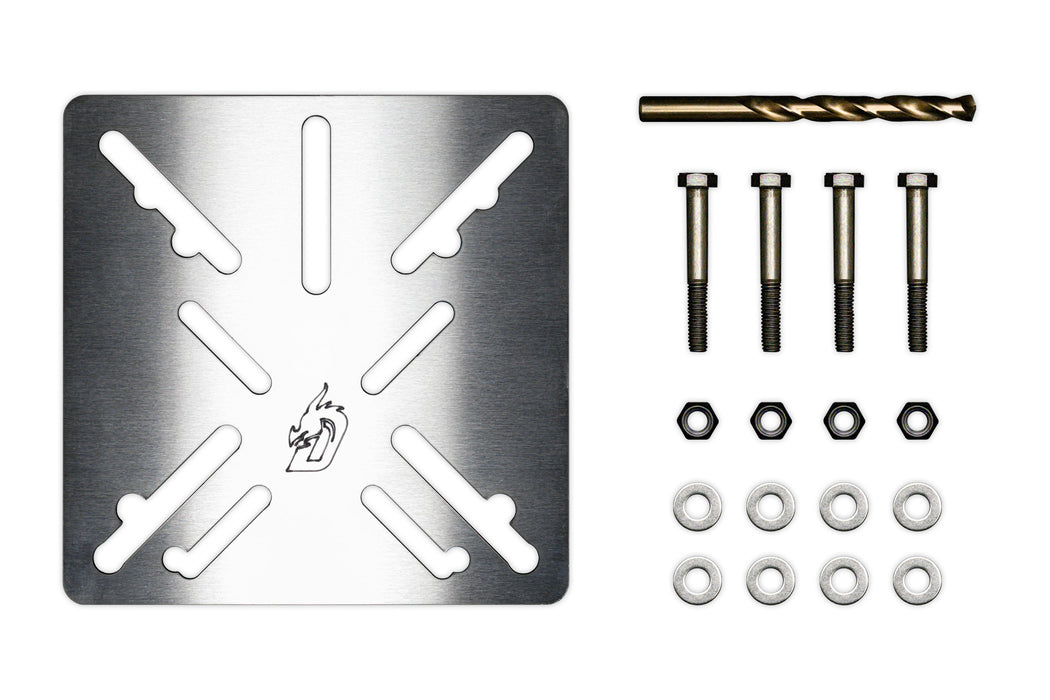 Universal Bench Vise Mounting Plate Kit