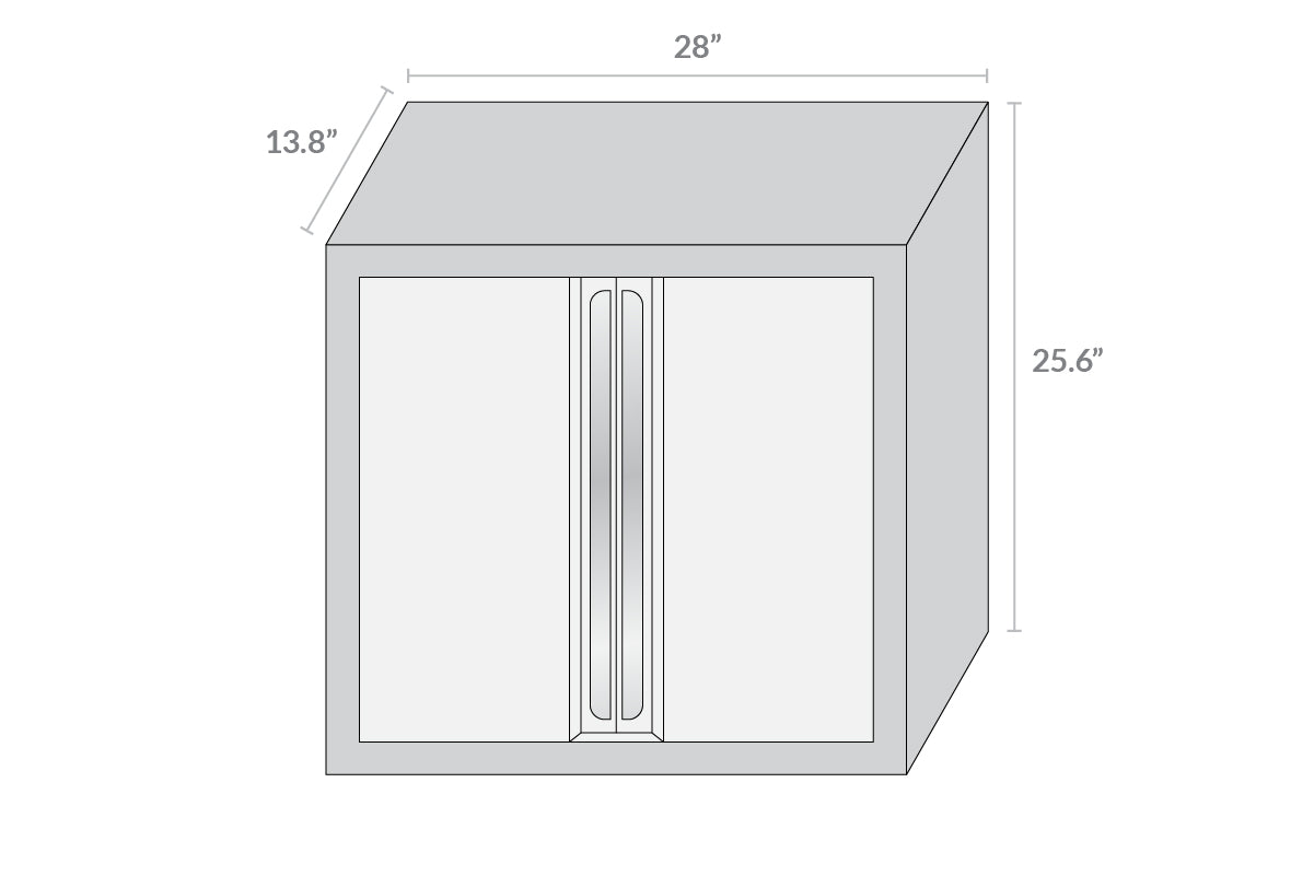 Pro Series Wall Cabinet Dimensions