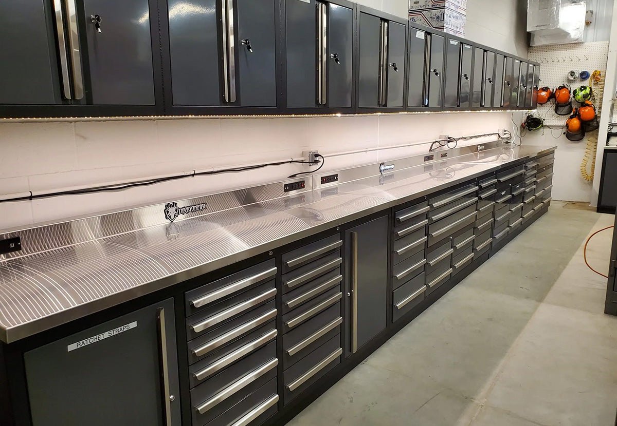 Pro Series 18 Drawer 9FT Workbench - Dragonfire Tool Storage