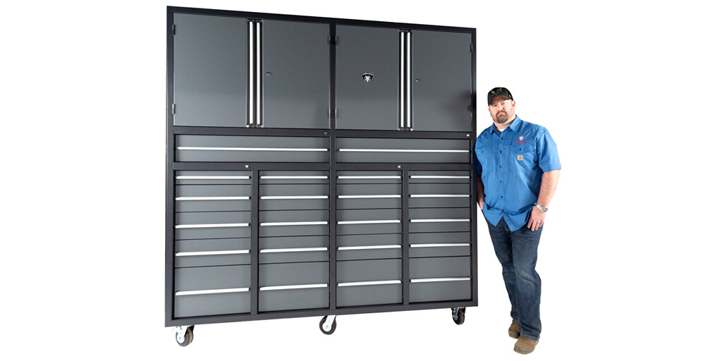 Rolling Tool Cabinet with 22-Drawers for your Garage or Shop