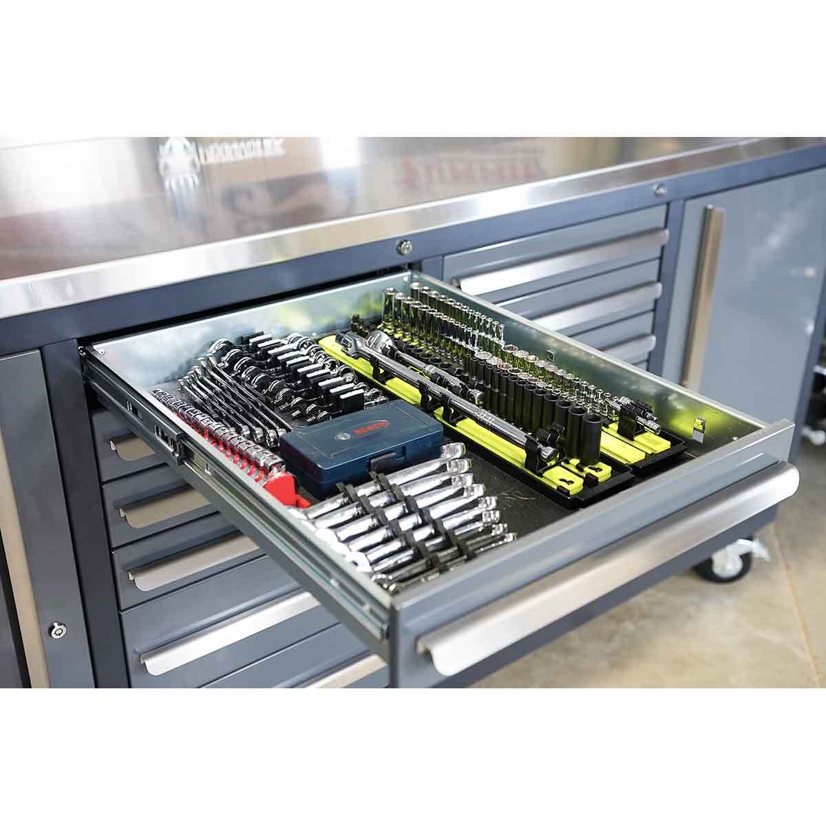 Dragonfire Tools 22-Drawer 7-Foot Roll-Around Tool Cabinet with Swappable Drawers 22D