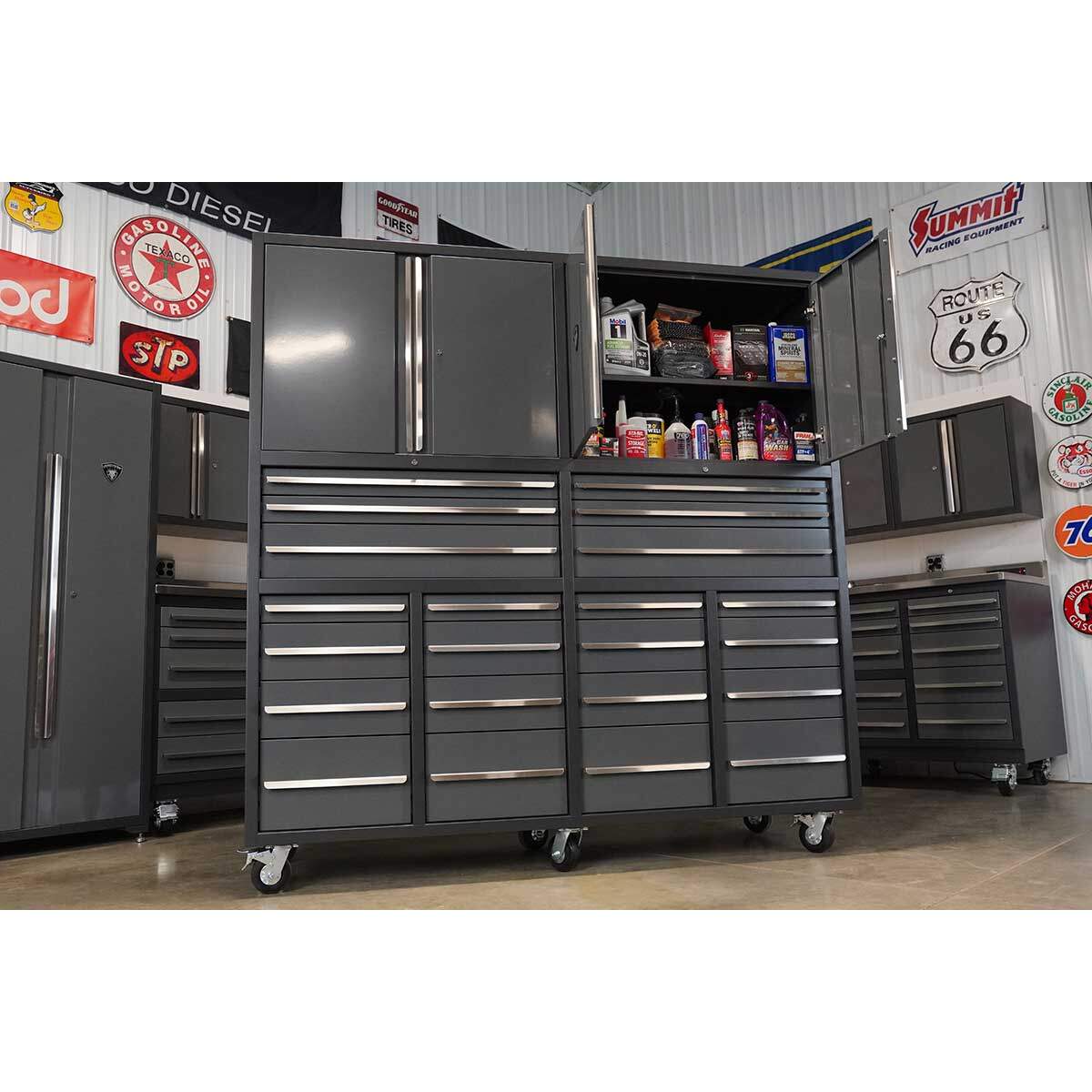 Rolling Tool Cabinet with 22-Drawers for your Garage or Shop