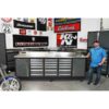 Garage Workbench with Swappable Drawers and Cabinets