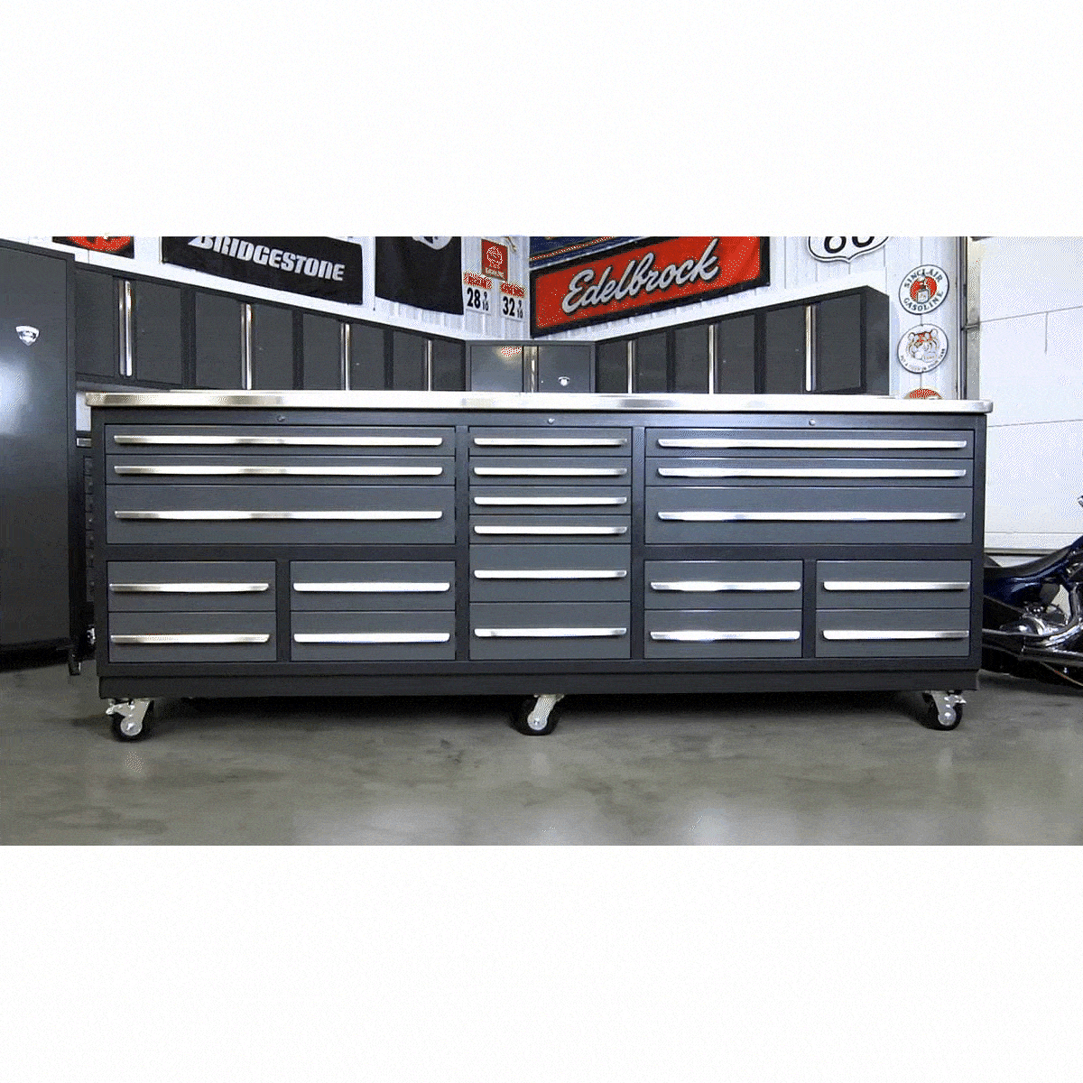 NEW 22-Drawer Rolling Tool Box / Tool Cabinet with Swappable Drawers