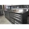 20 Drawer Garage Workbench with Outlets and USB Charging
