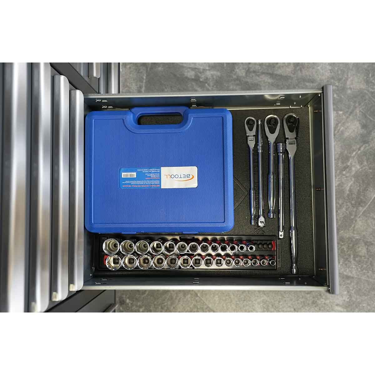 Notable Wholesale portable toolbox with drawers For More Order And  Protection 